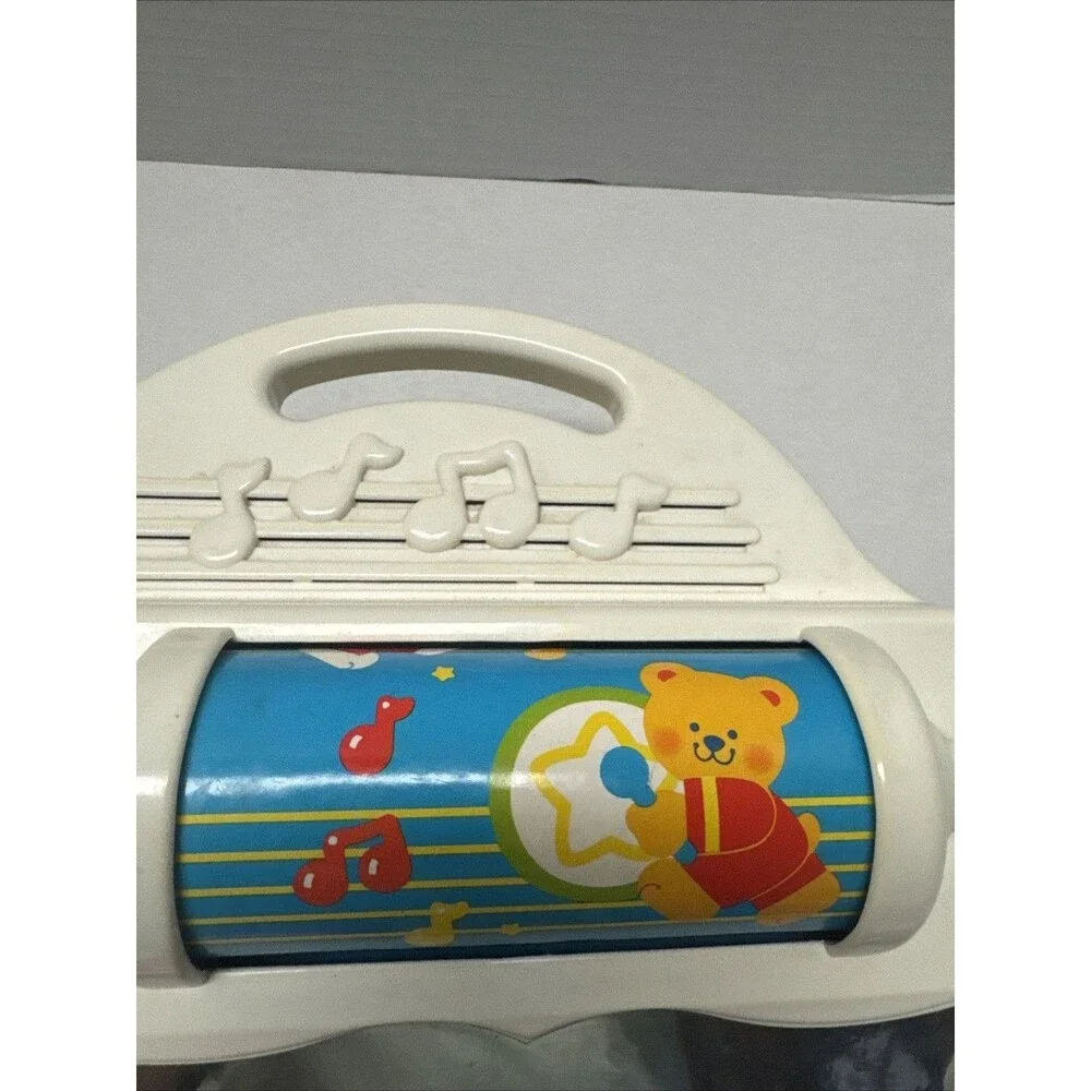 Fisher Price-Light 'n Sounds Piano #1102 - 1989 - VINTAGE - TESTED